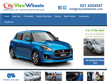 Tablet Screenshot of cityviewwheels.com